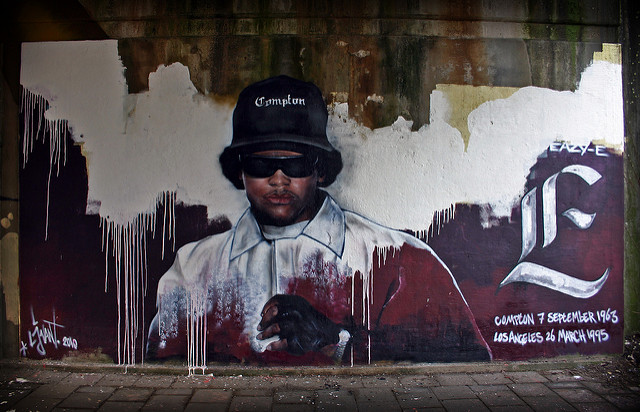 Eazy-E streetart i LA