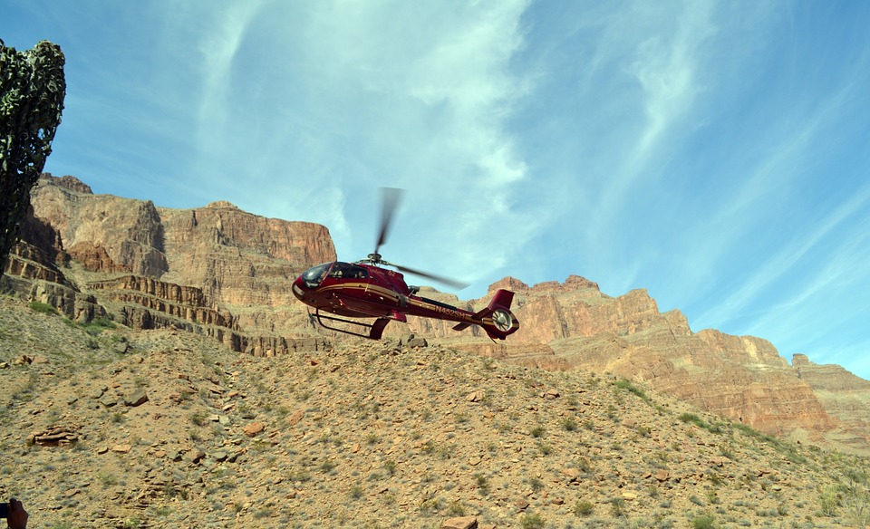 Helikoptertur til Grand Canyon