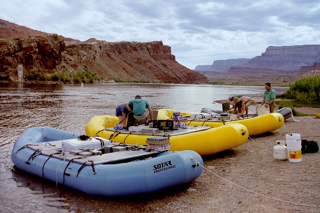 River rafting colorado river